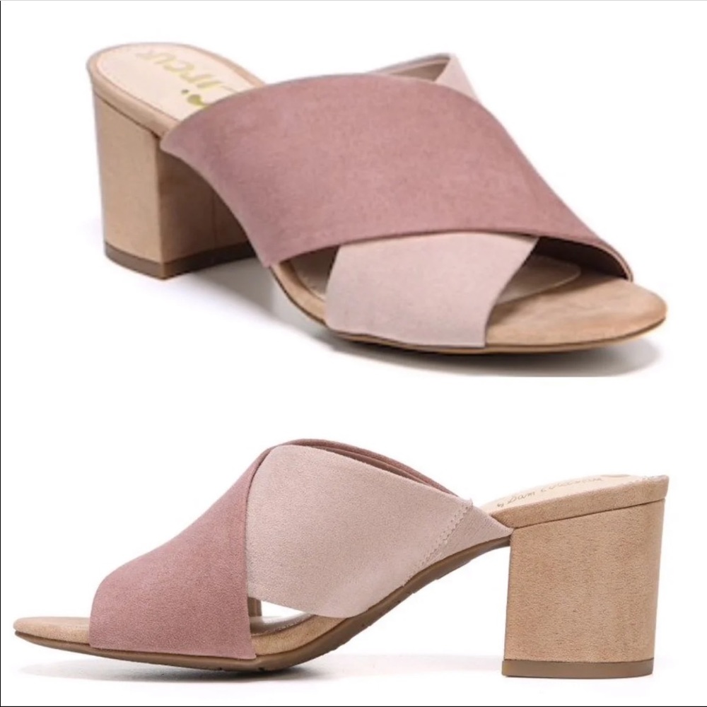 Sam Edelman Circus Mules-“Stevie” Dusty rose